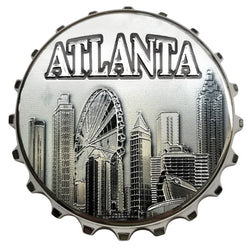 Atlanta Steel Magnet Bottle Opener