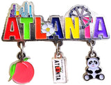 Atlanta Magnet Dangle Peach
