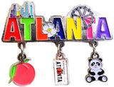 Atlanta Magnet Dangle Peach