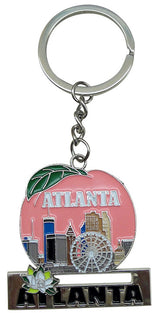 Atlanta Toy Sliding Keyring Peach