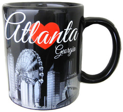 Atlanta 11oz Cup Black / White