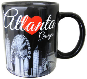 Atlanta 11oz Cup Black / White