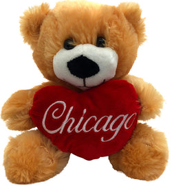 Chicago Plush Bear Lt. Beige