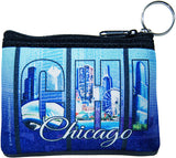 Chicago Purple Coin Purse