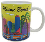 Florida Miami 11oz Yellow Mug