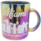 Florida Miami 11oz Cup Laser Electroplated