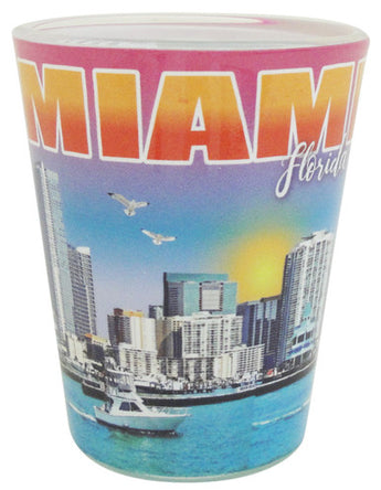 Florida Miami Beach Shotglass