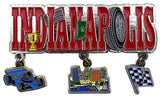 Indianapolis Dangle Magnet