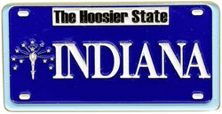 Indiana License Plate Magnet