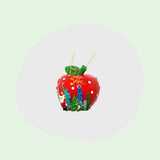 X-MAS Poly Ornament Apple with Skyline