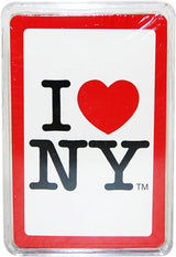 I LOVE NY Toy Playing Cards Set in Plastic Box - Fun & Durable W