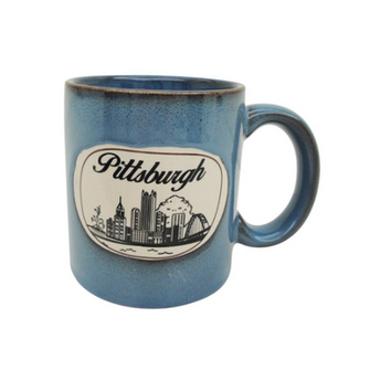 Pittsburgh 11oz Mug – Blue Wash Finish