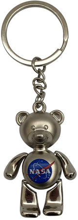 NASA Space Center Keychain Toy Bear with Logo