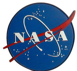 NASA 3D Round Blue Magnet with Poly Technology