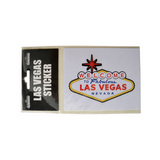 Photo shows a sticker of the famous Las Vegas sign