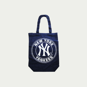 Blue Circle NY Yankees Tote Bag