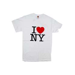 I Heart New York Logo T-Shirt (White)