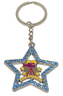 Los Angeles Hollywood Movie Camera Keychain With Hollywood Star Shape