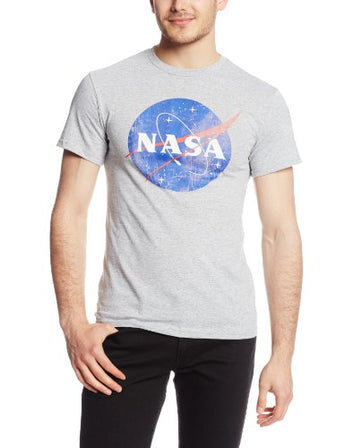 Fifth Sun Nasa Logo, Athletic Heather, Large