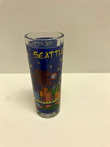 Seattle Hand Painted Designed Collection of Drinkware (Shooter)