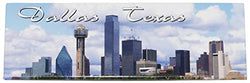 Dallas Texas Skyline Refrigerator Picture Magnet
