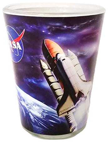 NASA Outer Space Space Ship Designed Unique Shot Glass