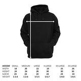 California Republic Design Unisex Hoodie Hooded Sweatshirt, Black, XX-Large