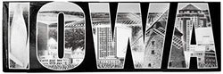 CityDreamShop Iowa City Refrigerator featuring Beautiful Scenerio & Embossed Iowa Collectible Souvenir Fridge Photo Magnet
