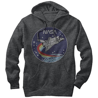 NASA Space Rocket Mens Graphic Lightweight Hoodie,Medium