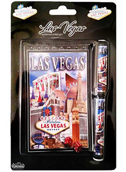 Souvenir Spiral Notebook and Pen with Various Notepad Design (Las Vegas)