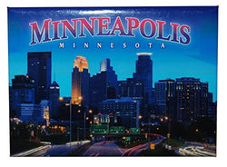 Minneapolis Skyline Refrigerator Magnet Souvenir