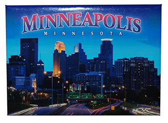 Minneapolis Skyline Refrigerator Magnet Souvenir