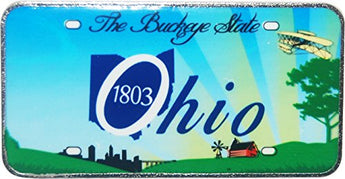 USA-States License Plate Magnets (Ohio)
