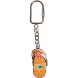 Miami Colorful Sandal Keychains